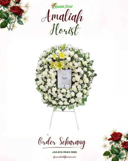 Krans Bunga Duka Setrokalangan